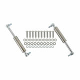 Fits 1967-1970 Mustang; Billet Hood Hinges-Polished - C7ZZ-16796-7-P muscle car