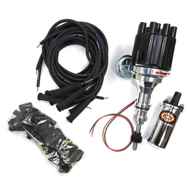 PerTronix Ignitor II electronic ignition kit Ford chrome black D130700
