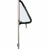 64-66 Gmc C/K Series Truck Premium Vent Window Assembly-Clear-Left chrome C9172-64