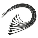 Spark Plug Wire Set Universal 8mm Silicone Pro Wire 135? 3500 ohm/ft Black 70053