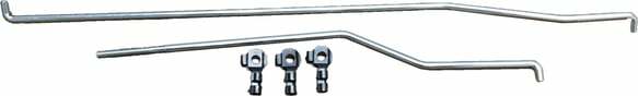 67-72 Trucks, Blazer/Jimmy Door Latch Relay Rod Set-5-Pieces-Right C9351-67