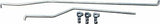67-72 Trucks, Blazer/Jimmy Door Latch Relay Rod Set-5-Pieces-Left C9352-67