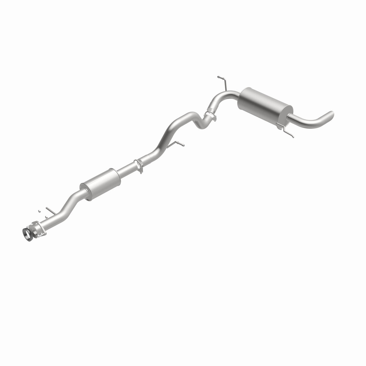 Fits 2008-2010 Hummer H3 3.7L Direct-Fit Replacement Exhaust System aluminized steel