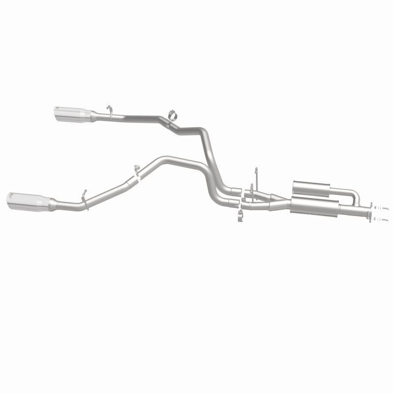 MagnaFlow cat-back exhaust system polished