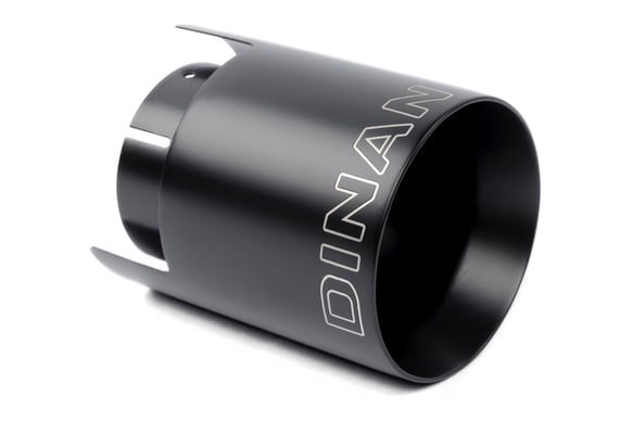 Double-Walled 4.5" Clamp-On Exhaust Tip (Black Ceramic) D663-0646-BOX BMW performance polished stainless steel