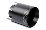 Double-Walled 4.5" Clamp-On Exhaust Tip (Black Ceramic) D663-0646-BOX BMW performance polished stainless steel