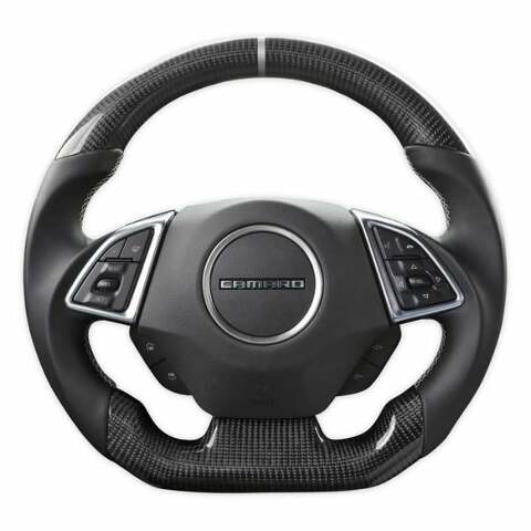 Fits 2016-22 Chevrolet Camaro Muscle Cars Steering Wheel Carbon Fiber CA950-13