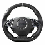 Fits 2016-22 Chevrolet Camaro Muscle Cars Steering Wheel Carbon Fiber CA950-13