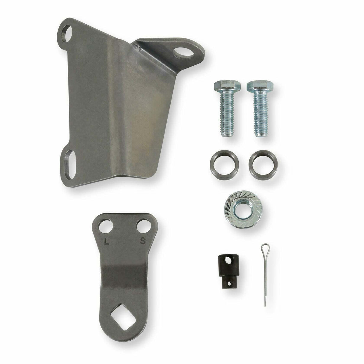 Cable Bracket & Shift Lever Kit - Gm 4L60E Through 4L85E - Rear Cable Exit