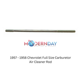 Fits 1957 - 1958 Chevrolet Full Size Carburetor Air Cleaner Rod CACR06