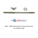 carburetor air cleaner rod fits 1957-1958 Chevy Full Size CACR08 Shafer's Classic Reproductions