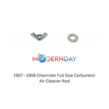Fits 1957 - 1958 Chevrolet Full Size Carburetor Air Cleaner Rod CACR08