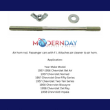Fits 1957 - 1958 Chevrolet Full Size Carburetor Air Cleaner Rod CACR08