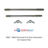 carburetor air cleaner rod fits 1962-1964 Chevy Full Size rolled thread 4 bbl 2x4 bbl 409 engine CACR41 Shafer's Classic Reproductions