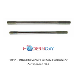 carburetor air cleaner rod fits 1962-1964 Chevy Full Size rolled thread 4 bbl 2x4 bbl 409 engine CACR41 Shafer's Classic Reproductions
