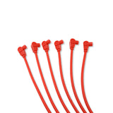 Spark Plug Wire Set Universal 8mm Silicone Spiro Pro 350 ohm/ft Red 72200
