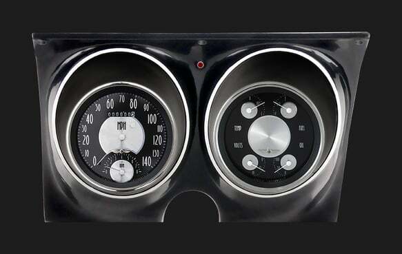 All American Tradition 1967-68 Camaro Package CAM67AT for 1967-1968 Camaro dash gauge cluster