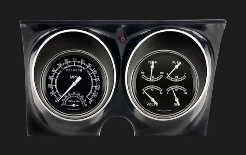 Traditional 1967-68 Camaro Package CAM67TR for 1967-1968 Camaro dash gauge cluster