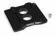 Holley Carburetor Adapter Plate - Black Anodized Billet - 17-90 black aluminum
