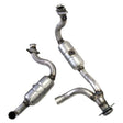 direct-fit catalytic converter fits 2008-2010 Ford F-350 Super Duty 5.4L V8 and 2008-2010 Ford F-250 Super Duty 6.8L V10 Federal EPA no gasket included Schultz
