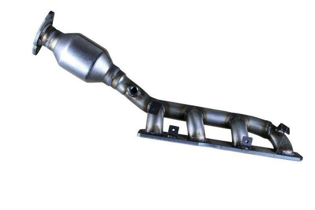 direct-fit catalytic converter fits 2004-2007 Nissan Titan 5.6L V8 and 2004-2010 Infiniti QX56 5.6L V8 rear front Federal EPA with gaskets Schultz