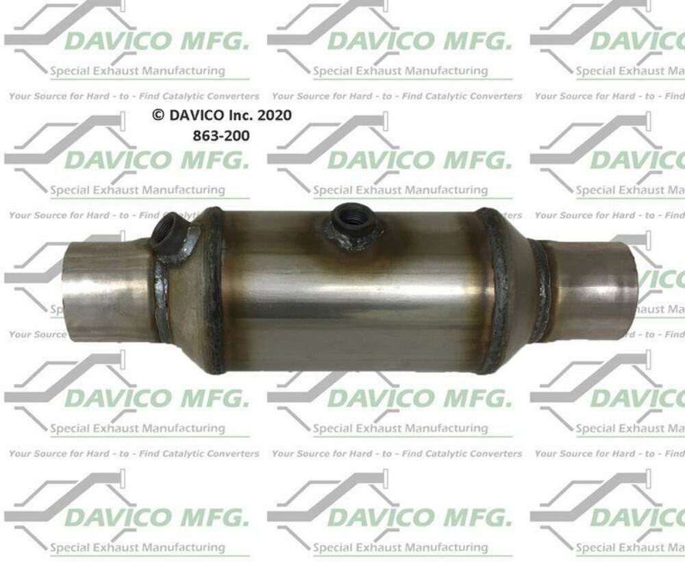 t Catalytic Converter Universal Catalytic Converter 863-200863-200 Davico Mfg