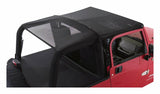 RT Off-Road Combo Beach Topper - CB10011 fits 1992-1995 Jeep Wrangler black fabric