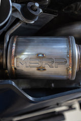 MBRP cat-back exhaust system fits 2020-2024 Chevy Corvette 4.5 inch Armor Pro Series T304 stainless steel S70413CF