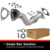 2004-2008 Chevy Malibu Direct-Fit Front Pipe Kit 107-0081 steel