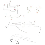1996-1999 Buick LeSabre Complete Brake and Fuel Line Kit 3.8L Stainless Steel CBF0010SS