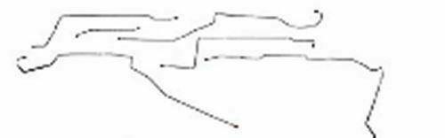 96-99 Buick Lesabre Brake & Fuel line Kit No Traction Control - CBF0010SS