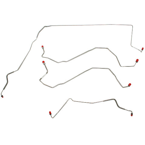 2000-2003 Buick LeSabre Complete Brake Line Kit AWABS 4W Disc Stainless CBK0001SS