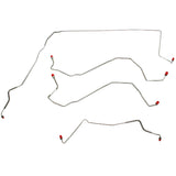 2000-2003 Buick LeSabre Complete Brake Line Kit AWABS 4W Disc Stainless CBK0001SS
