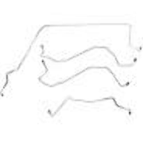 2000-2003 Buick LeSabre Complete Brake Line Kit AWABS 4W Disc Stainless CBK0001SS