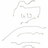 Complete Brake Line Kit for 1995-2001 Jeep Cherokee No ABS stainless steel