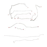 Complete Brake Line Kit for 2002-2004 Ford F-250 long bed stainless steel