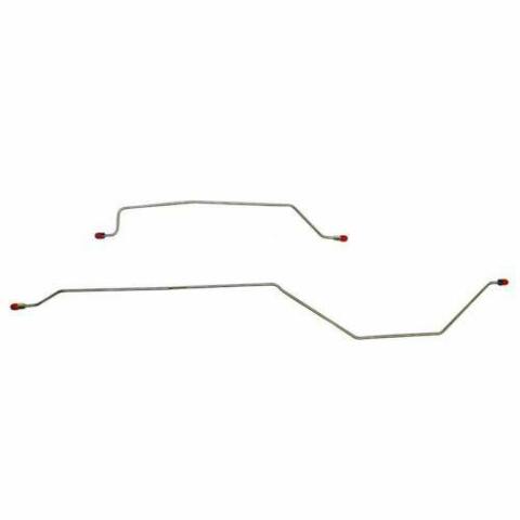 1997-2006 Jeep Wrangler Complete Brake Line Kit No ABS Dana 35 Steel CBK0007OM