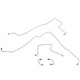 1997-2006 Jeep Wrangler Complete Brake Line Kit No ABS Dana 35 Steel CBK0007OM
