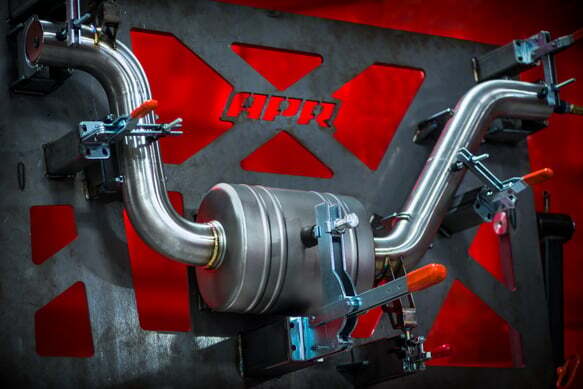Fits 2015-17 GTI Volkswagen Catback Exhaust System & Front Muffler(MK7.5)CBK0008 stainless steel polished