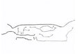 Brake Line Kit for 2013 99-04 Jeep Grand Cherokee ABS stainless steel