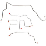 Complete Brake Line Kit for 2001-2005 Chevy Blazer 4WD steel