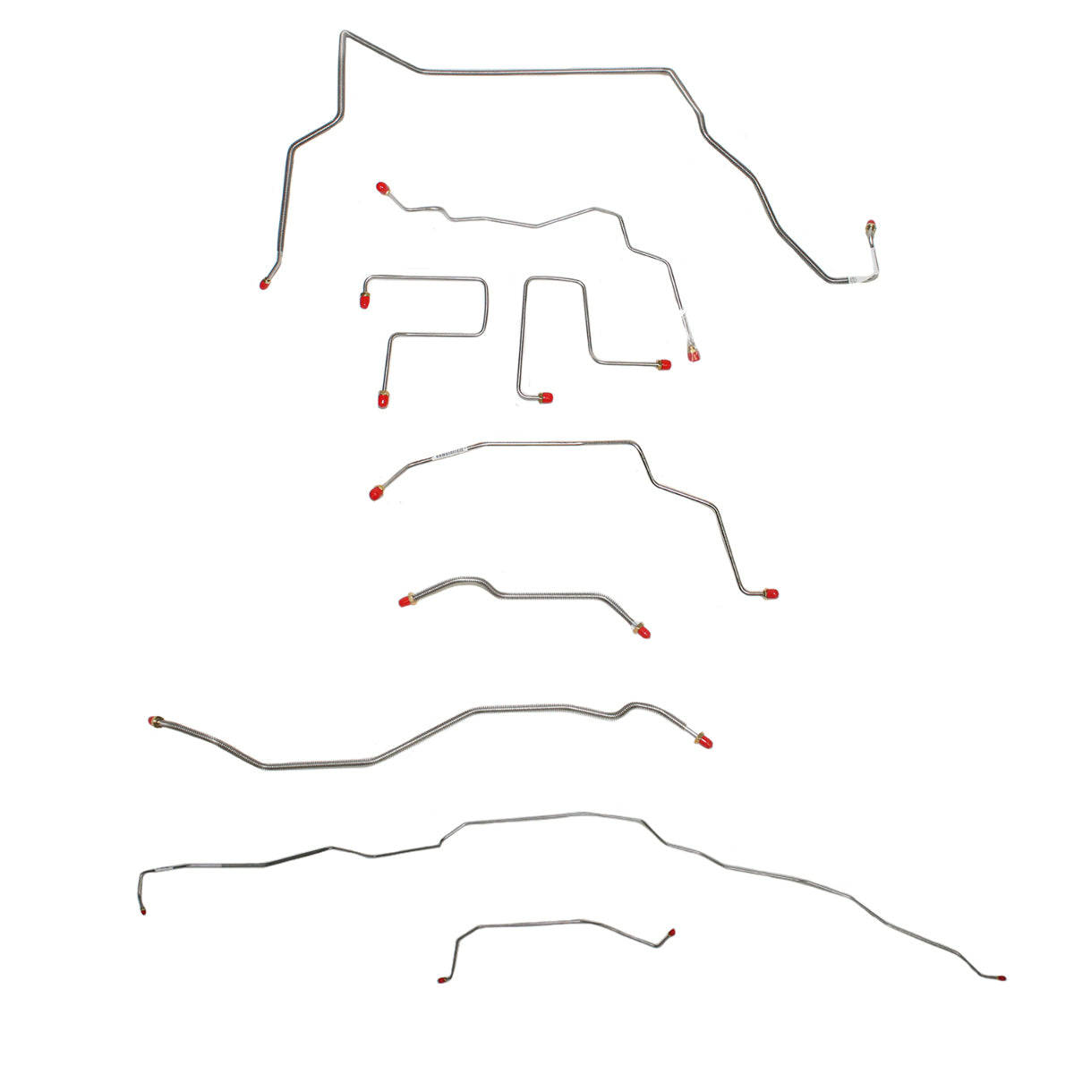 2001-2005 Chevrolet Blazer Complete Brake Line Kit ZR2 4WD Steel CBK0011OM