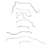 Complete Brake Line Kit for 2001-2005 Chevy Blazer 4WD steel