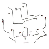 Fine Lines CBK0012SS - Brake Line Kit 4WD Ext Cab/Long Bed Stainless Steel for 98-01 Dodge Ram 3500