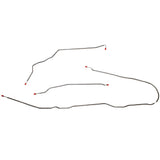 Complete Brake Line Kit for 1998-1901 Ford Ranger 2WD stainless steel