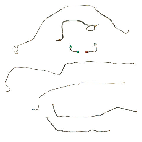 95-97 Dodge Ram 1500 Brake Line Kit 4WD Reg Cab/Short Bed Stainless Steel