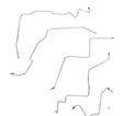 Brake Line Kit for 02-05 Dodge Ram 1500 4WD short bed stainless steel