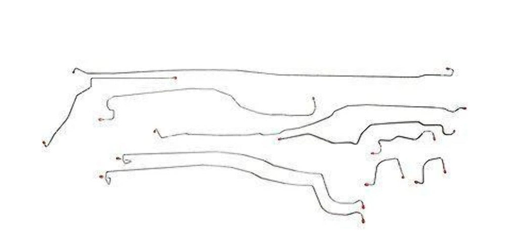 Brake Line Kit 4WD