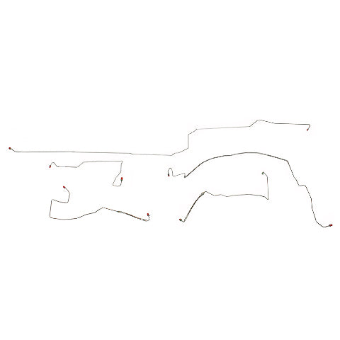 Complete Brake Line Kit for 1999-2004 Chrysler 300M AWABS