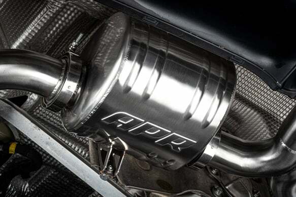 Fits 2017-24 718 Boxster Porsche Catback Exhaust Left Muffler-2.0/2.5T stainless steel